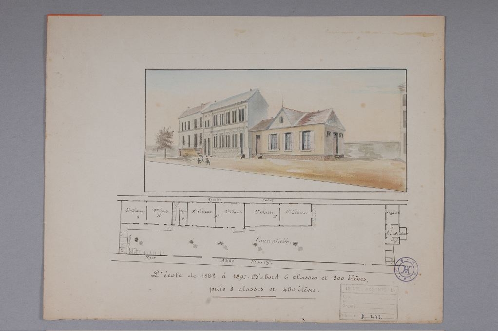 Ecole de l’abbé Fleury de 1882 à 1897, Louis Boucher, 19e siècle