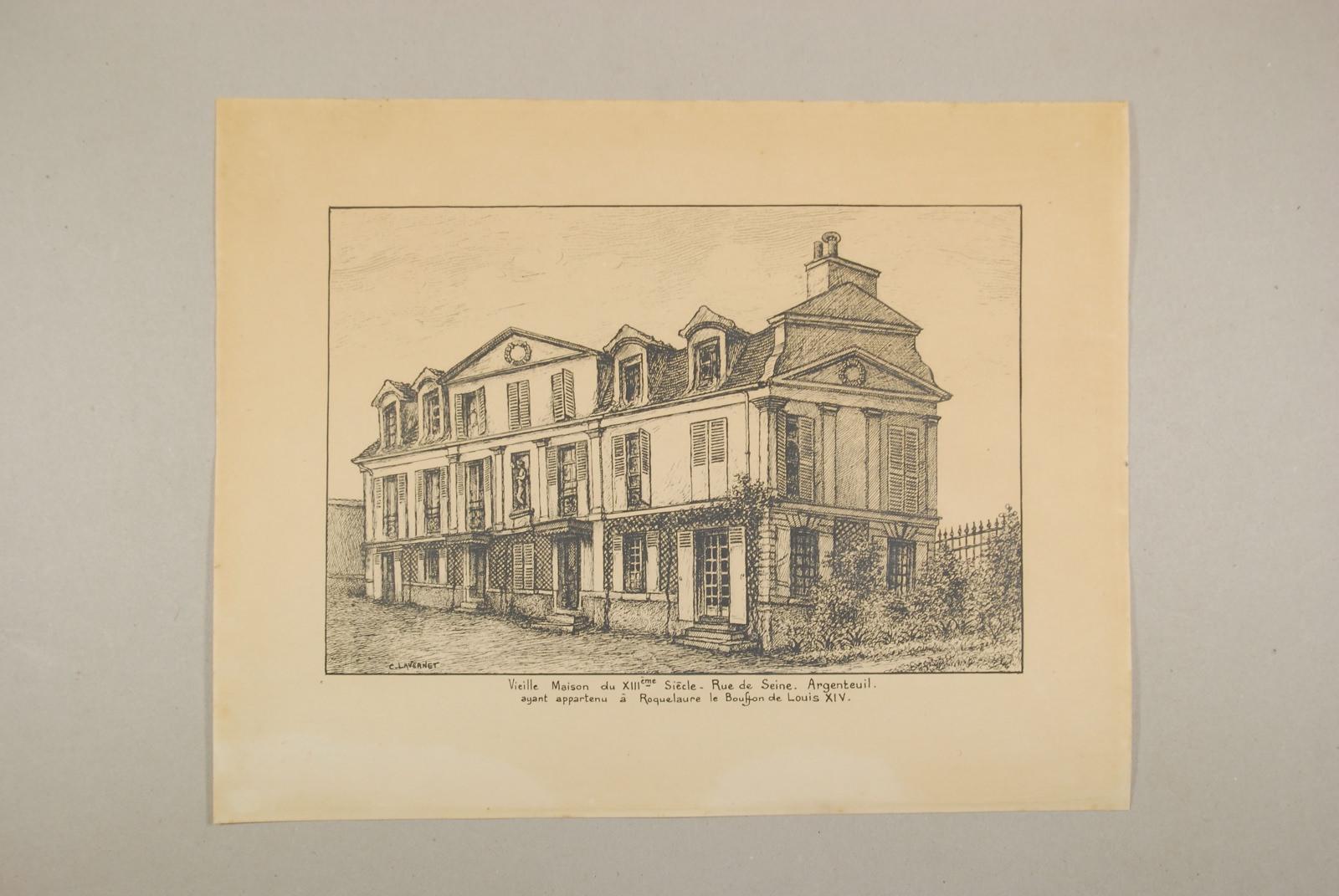 Maison ayant appartenu à Roquelaure, le bouffon de Louis XIV — Camille Lavernet