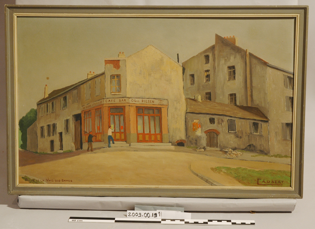 Rue de la voie-des-Bancs, Marcel Caubert, 20e siècle