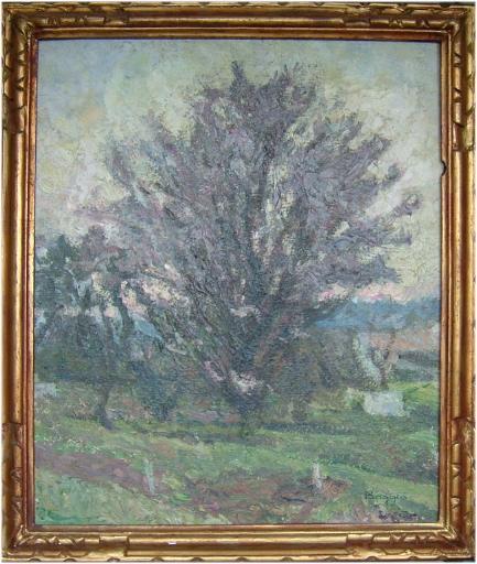 Le prunus à contre jour, Auvers_0