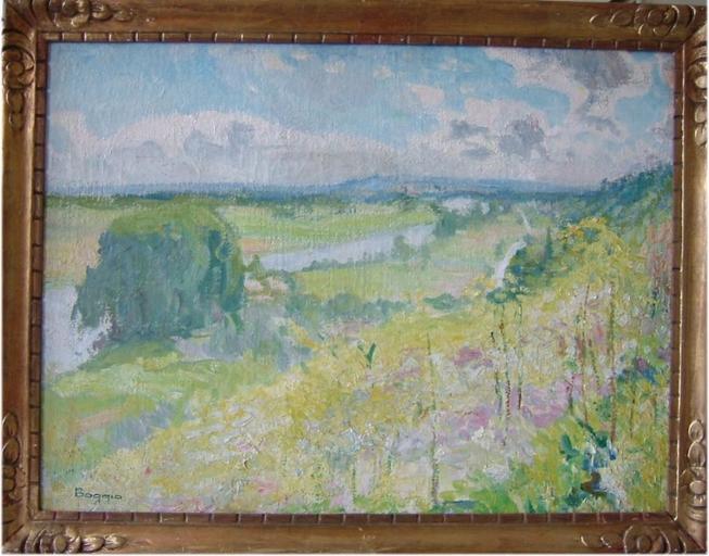 Vue de l'Oise vers Pontoise, Auvers 1917_0