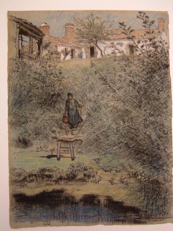Lavoir de ferme, Emile Boulard, 4e quart 19e siècle, 1ère moitié 20e siècle