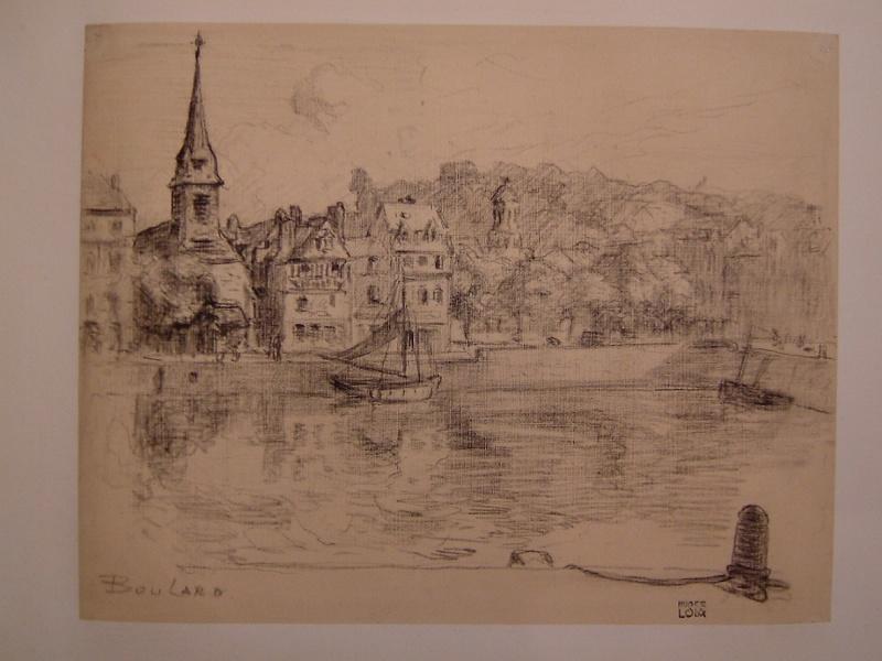 Honfleur ; Eglise Ste Catherine ; Grand bassin, Emile Boulard, 4e quart 19e siècle, 1ère moitié 20e siècle