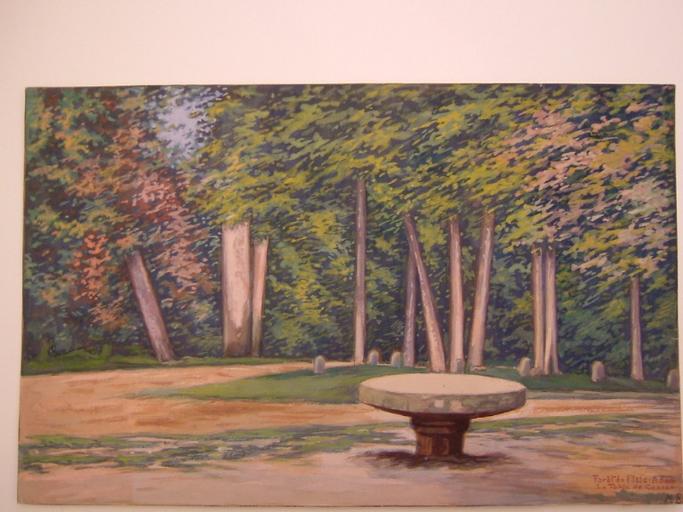 Forêt de L'Isle Adam, la table de Cassan_0