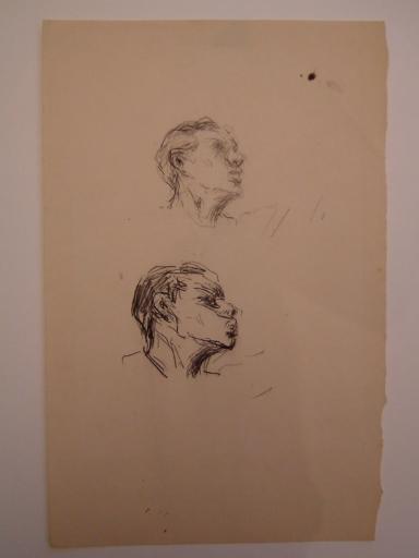 Portrait d'homme (2 croquis)_0
