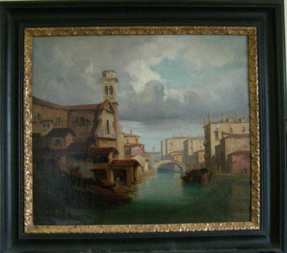 Vue de Venise, Jules-Romain Joyant, 19e siècle