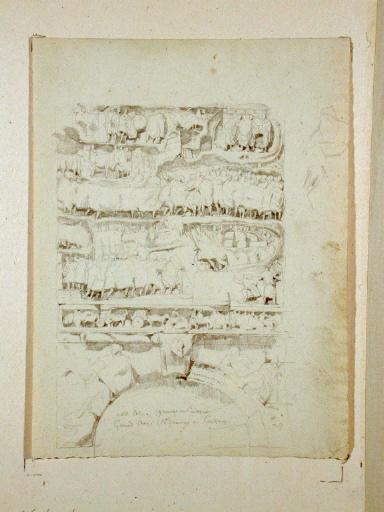 Rome ; Arc de Septime Sévère, Jules-Romain Joyant, 19e siècle
