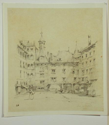 Genève, Place du Molard 1829 ou 1833_0