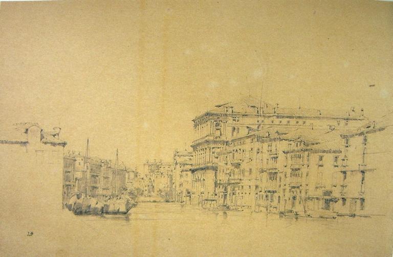 Venise, le Grand Canal, Jules-Romain Joyant, 19e siècle
