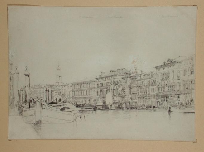 Le Grand Canal à Venise, Jules-Romain Joyant, 19e siècle
