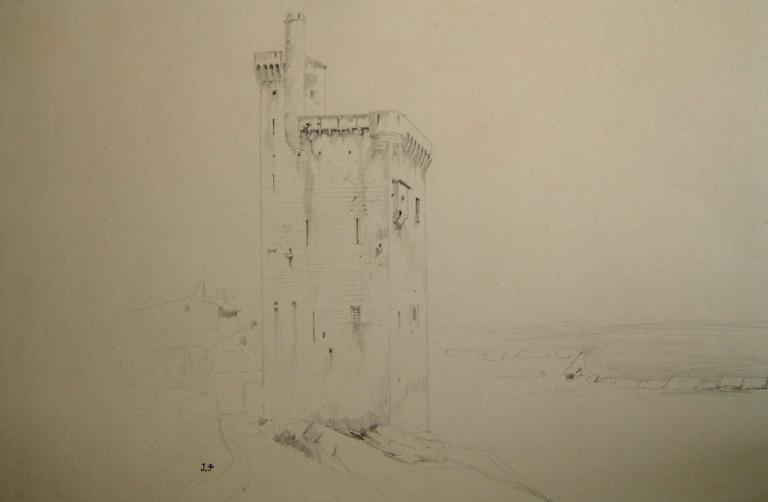 Tour à Villeneuve-lez-Avignon, Jules-Romain Joyant, 19e siècle