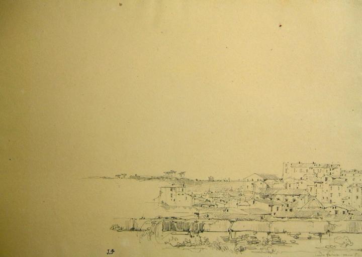 Rome, jardins Farnèse, Jules-Romain Joyant, 19e siècle