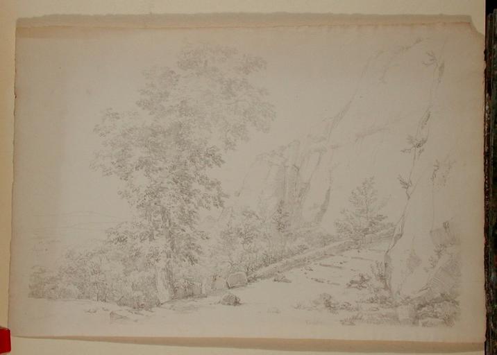 Route de montagne, Jules-Romain Joyant, 19e siècle