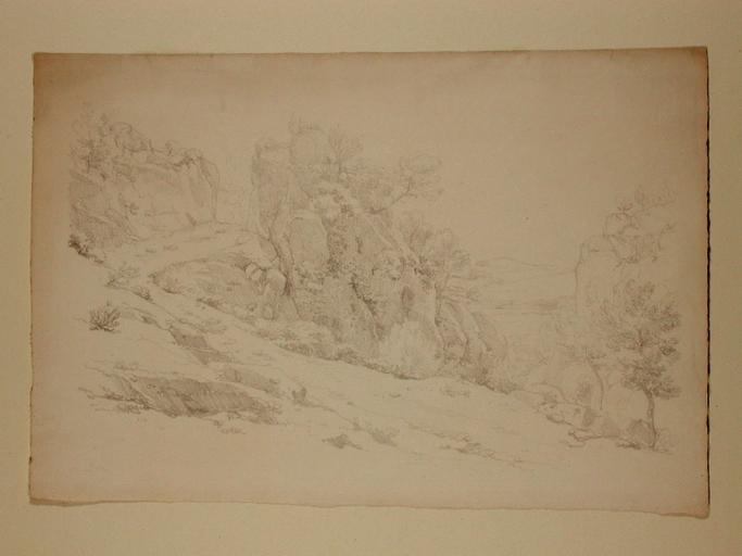 Route de montagne, Jules-Romain Joyant, 19e siècle