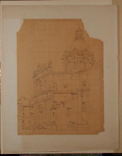 Rome ; église Saint Luc (c. 1843)_0