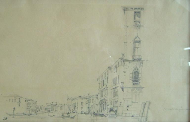 Venise, le Grand Canal, Jules-Romain Joyant, 19e siècle
