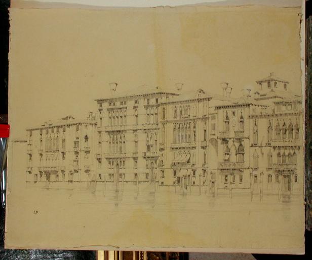 Venise, palais sur le Grand Canal_0