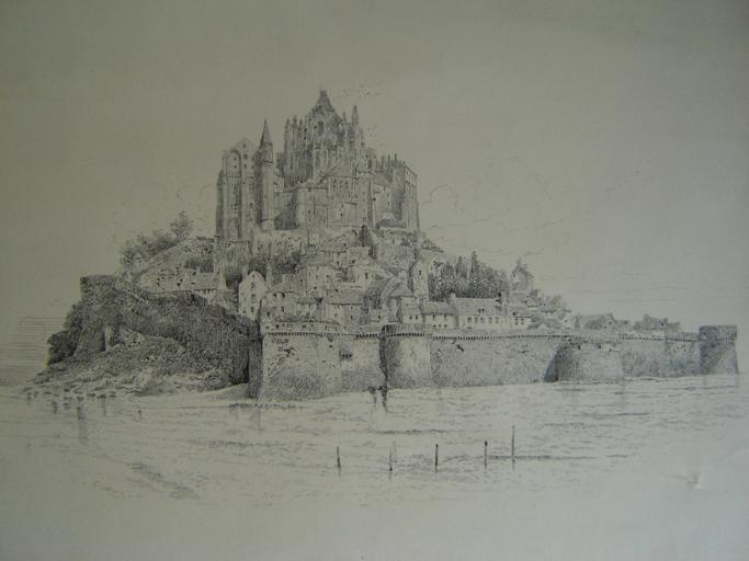 Le Mont St Michel, Scott