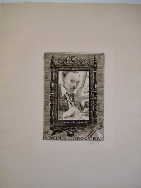 Autoportrait Pierre Louis Antoine Gatier_0