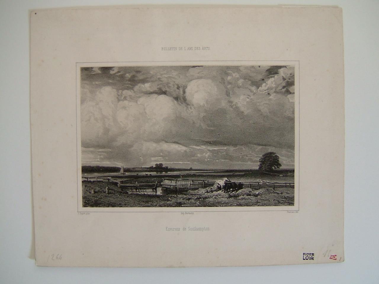 Environs de Southampton, Louis Français, 19e siècle