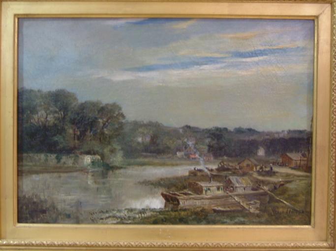 Vue des berges de l'Oise à L'Isle Adam (avant 1910)_0