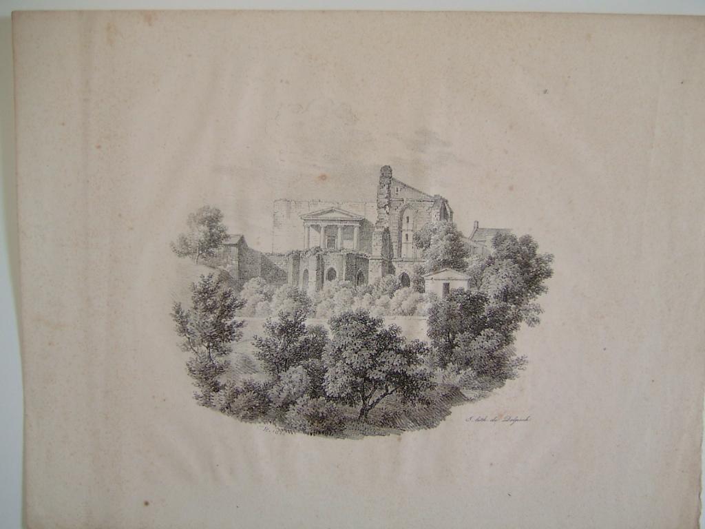 Ruines ... (factice), François Séraphin Delpech, 1822