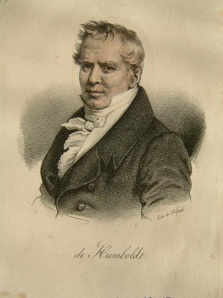 Portrait de A. de Humboldt, François Séraphin Delpech, 19e siècle