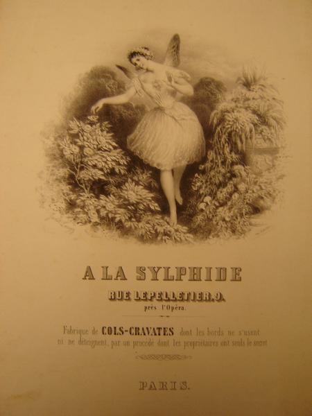 A la Sylphide, rue Pelletier 9, près Opéra, Janet-Lange, 18e siècle