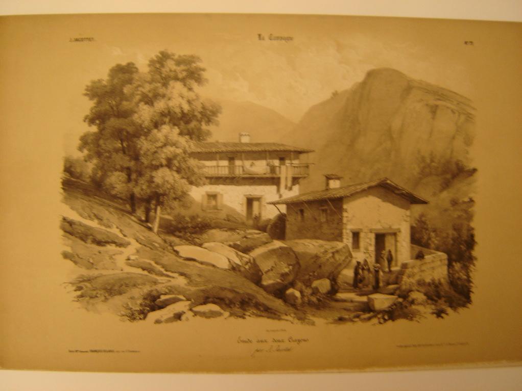 La Campagne, Etude aux deux crayons, Louis-Julien Jacottet