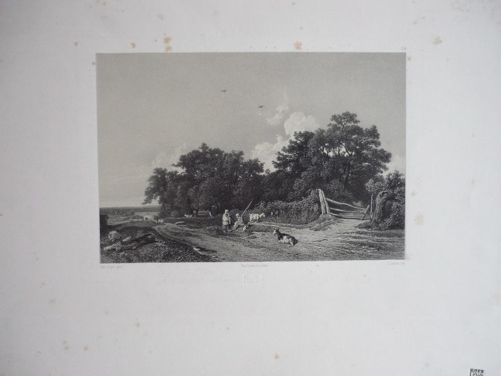 La route, Jules Laurens, 2e moitié 19e siècle
