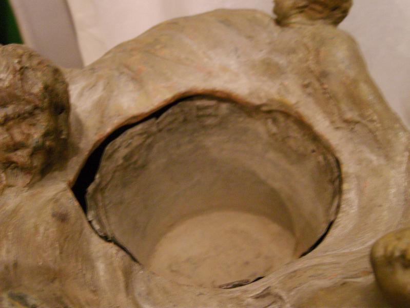 Vase à la ronde de sirènes et de tritons_3