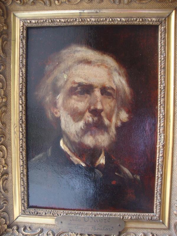 Portrait du peintre Jules Dupré deux mois avant sa mort, Auguste Marie Boulard, 1889