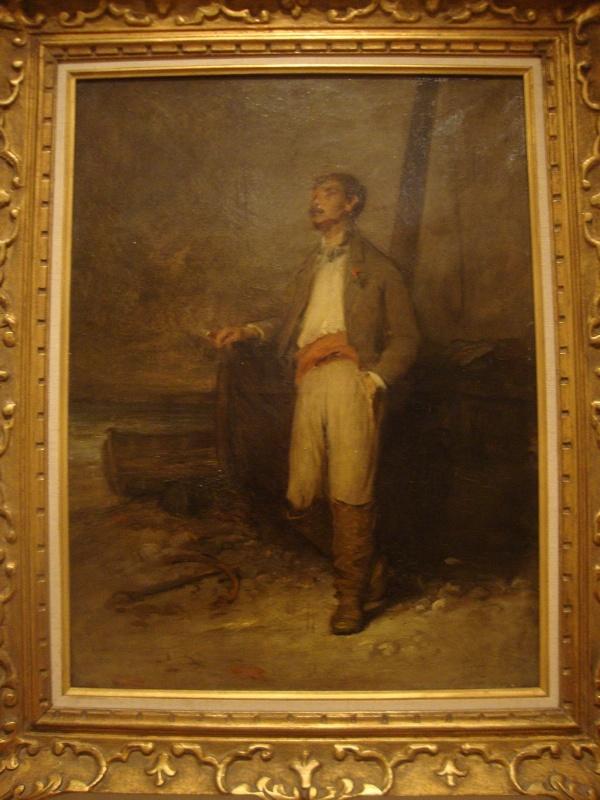 Jeune marin fumant, Auguste Marie Boulard, 19e siècle