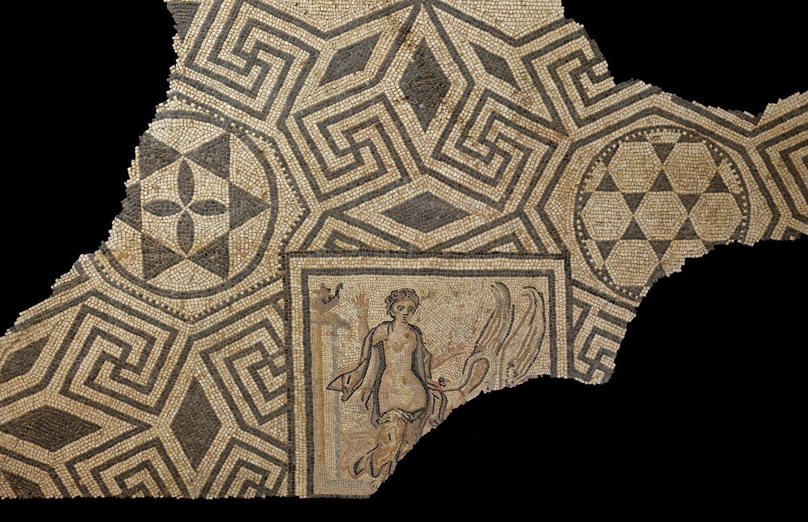 Mosaïque de Léda_1