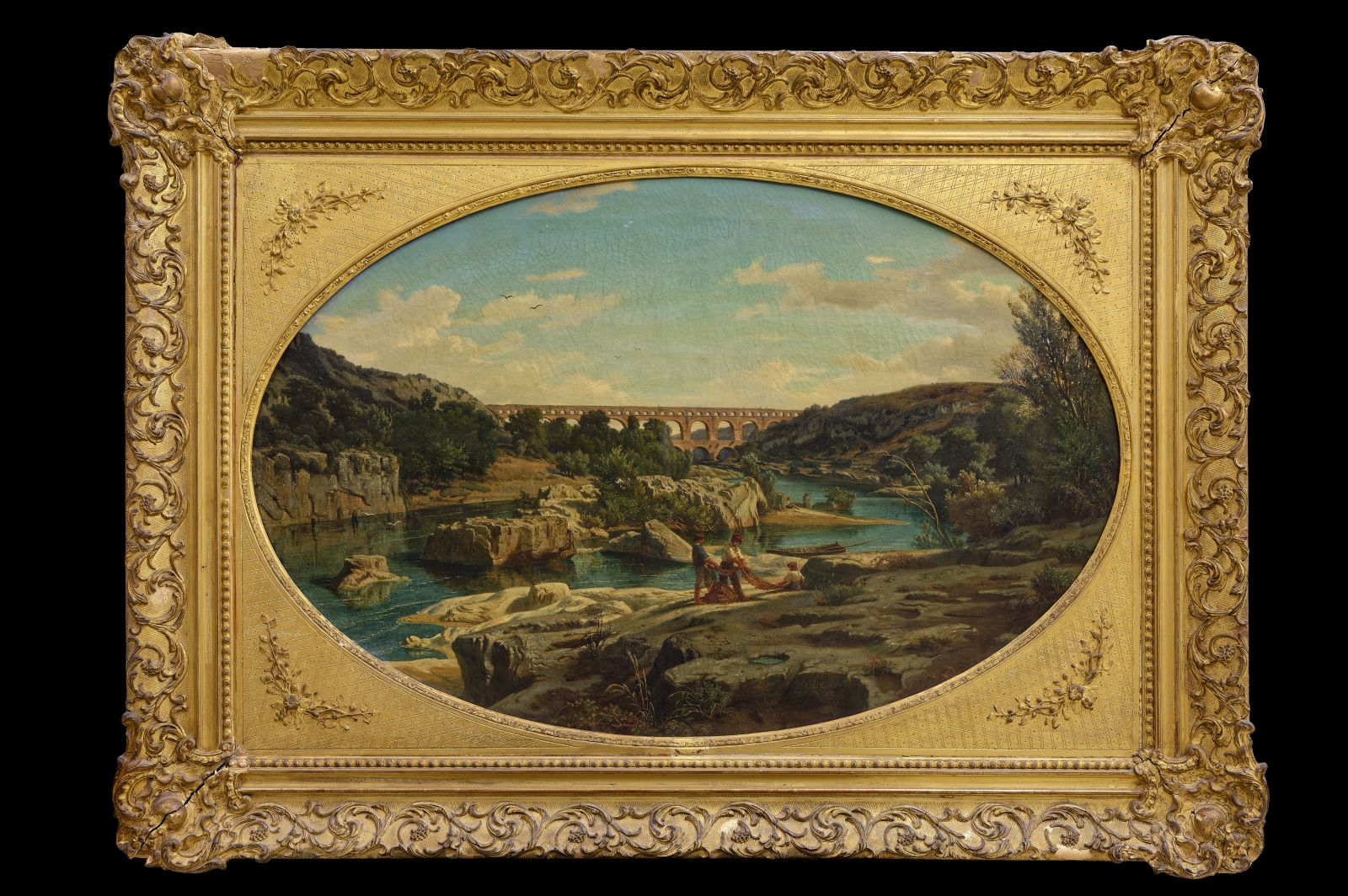Le Pont du Gard, Félix Hippolyte Lanoüe, 19e siècle