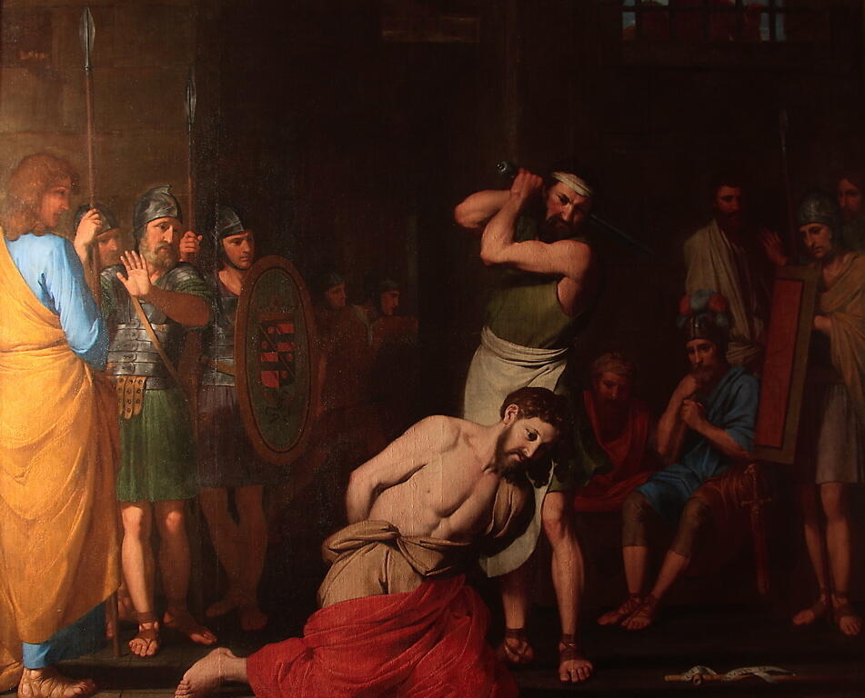 La Décollation de saint Jean-Baptiste, Reynaud Levieux, 1656