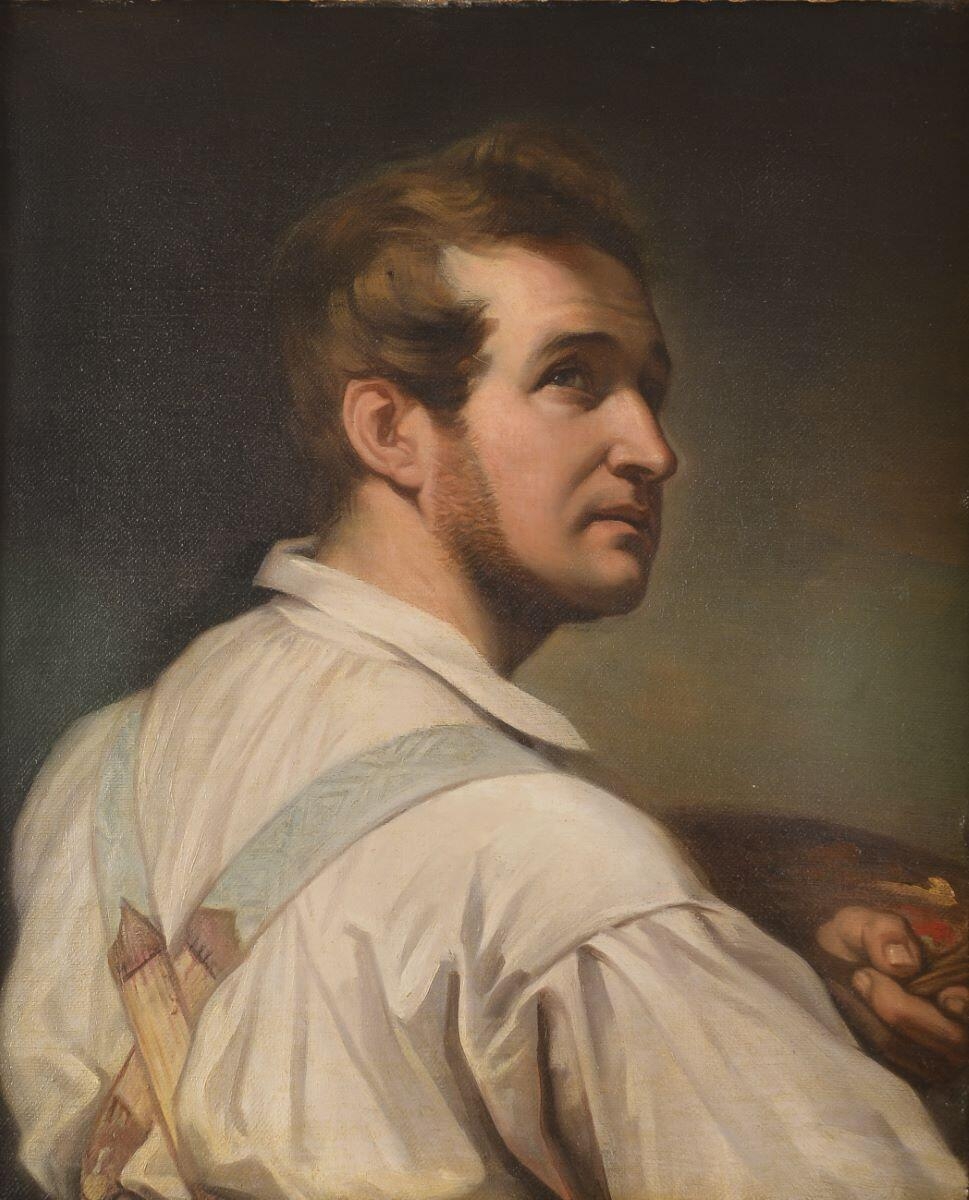 Portrait de Numa Boucoiran, Xavier Sigalon, 1837
