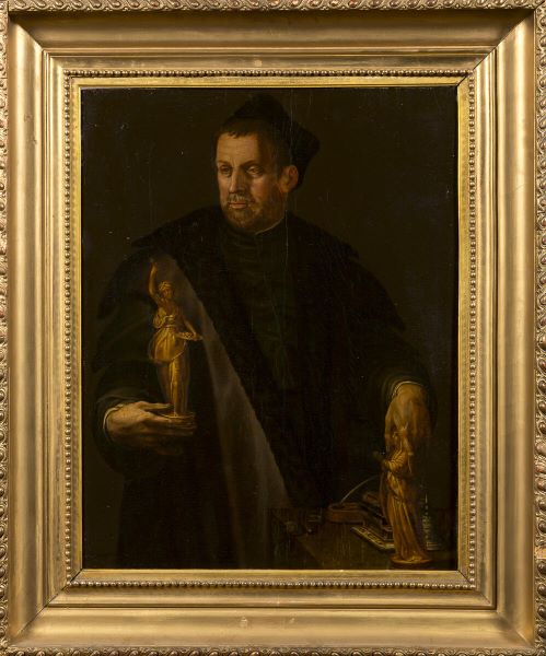 Portrait de don Vincenzo Borghini, Francesco Morandini, 1570
