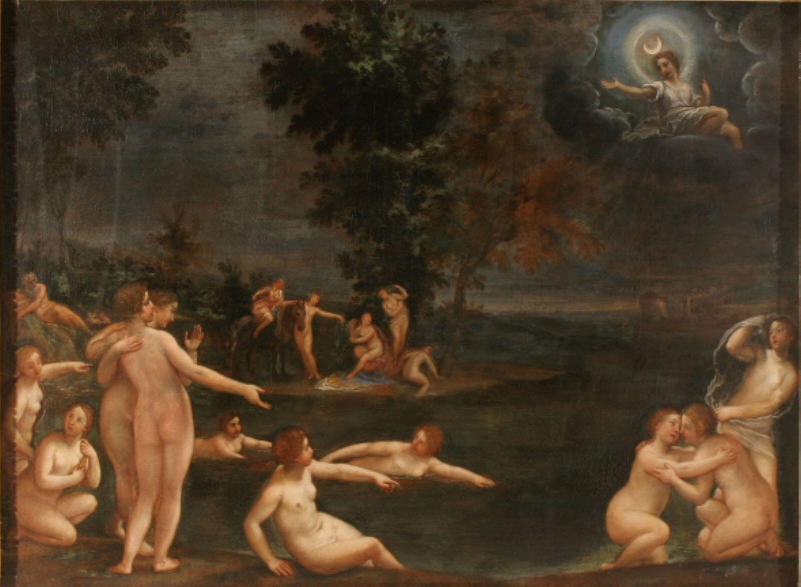Le Bain de Diane ; Le Bain des nymphes ; Les Nymphes de Diane au bain, Francesco Albani, 1687