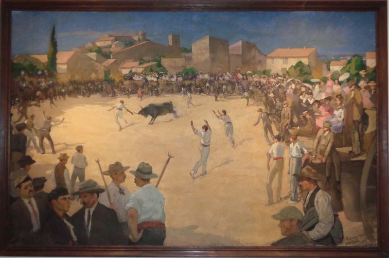 Course à Beauvoisin, Léon Giran-Max, 1922
