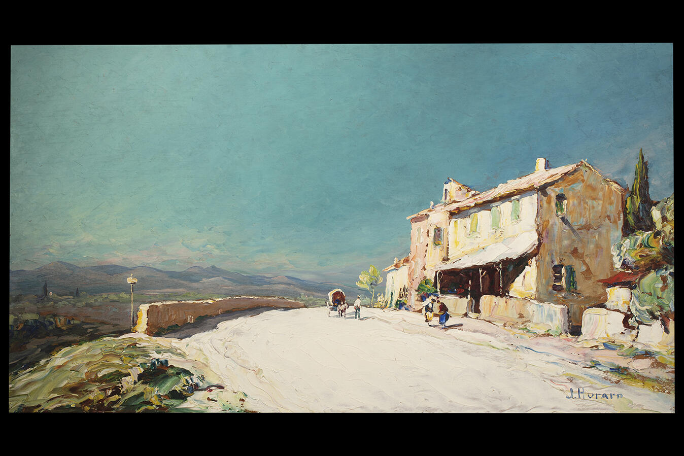 Route d'Avignon, Joseph Hurard, 1924 avant