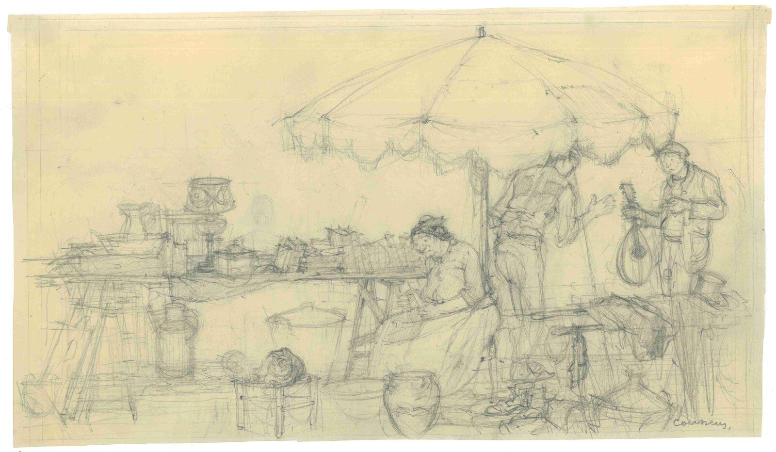 L'Antiquaire au vieux parasol ; Le Vieux parasol, Armand Coussens