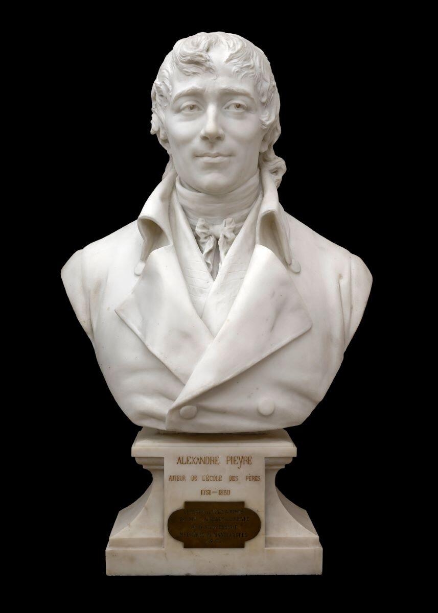 Portrait d'Alexandre Pieyre (1752-1830), Albert Ernest Carrier-Belleuse, 1881