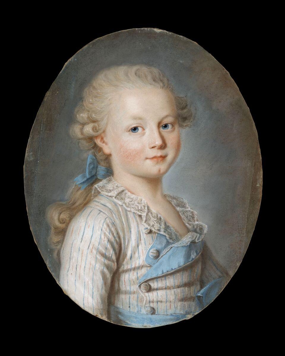 Le Dauphin de France, Joseph Boze, XVIIIe siècle