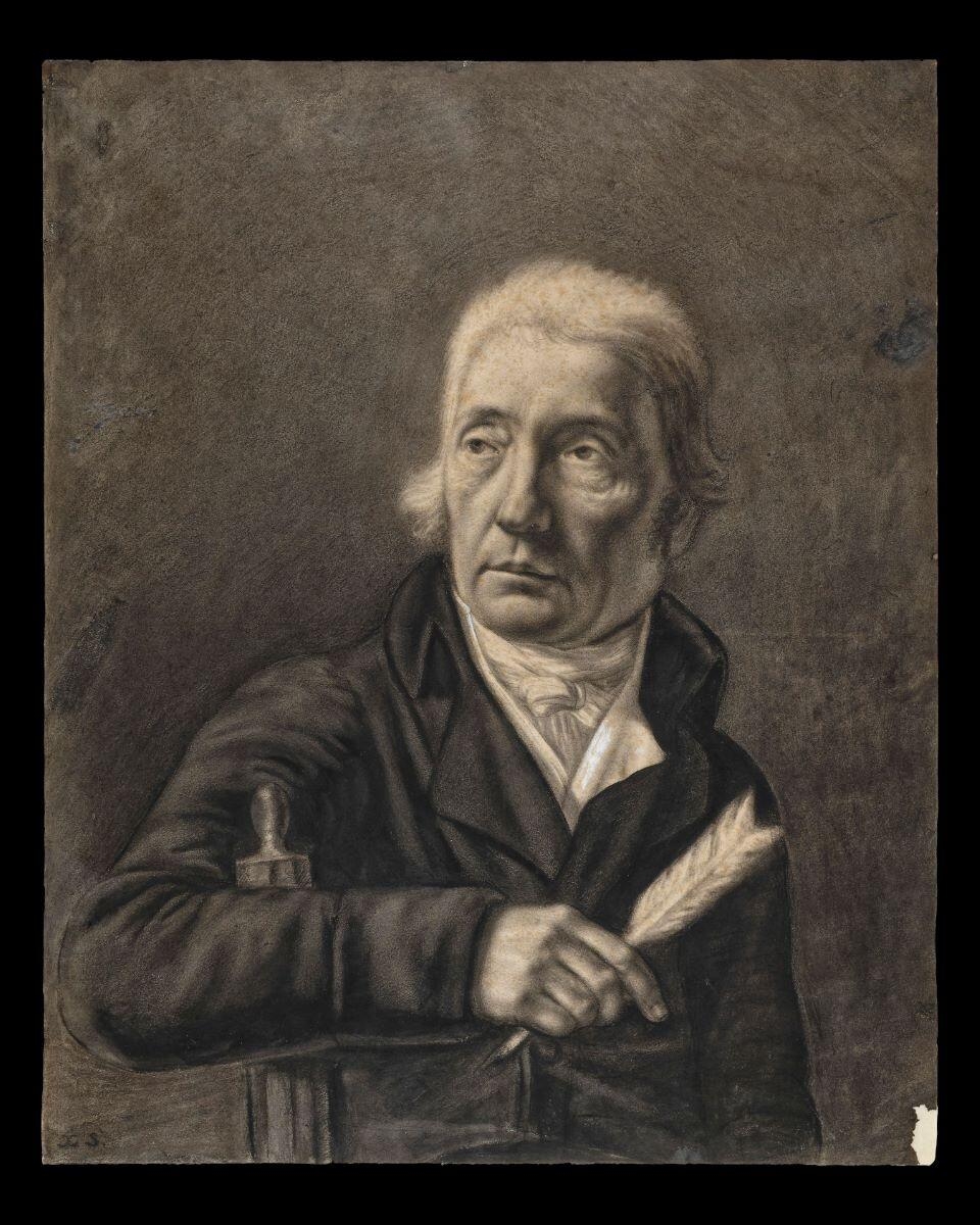 Portrait du père de l'artiste, Xavier Sigalon, 19e siècle