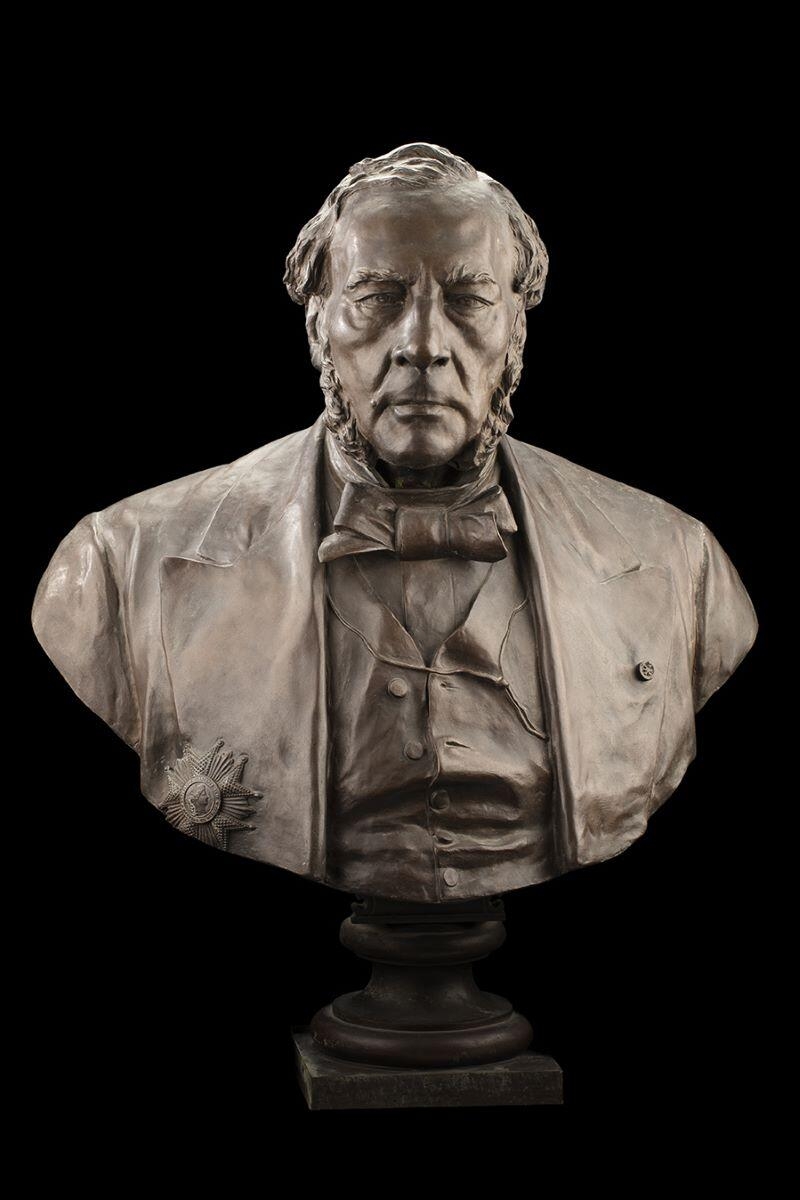 Portrait de Jean-Baptiste Boussingault, Aimé Jules Dalou, 1887 après