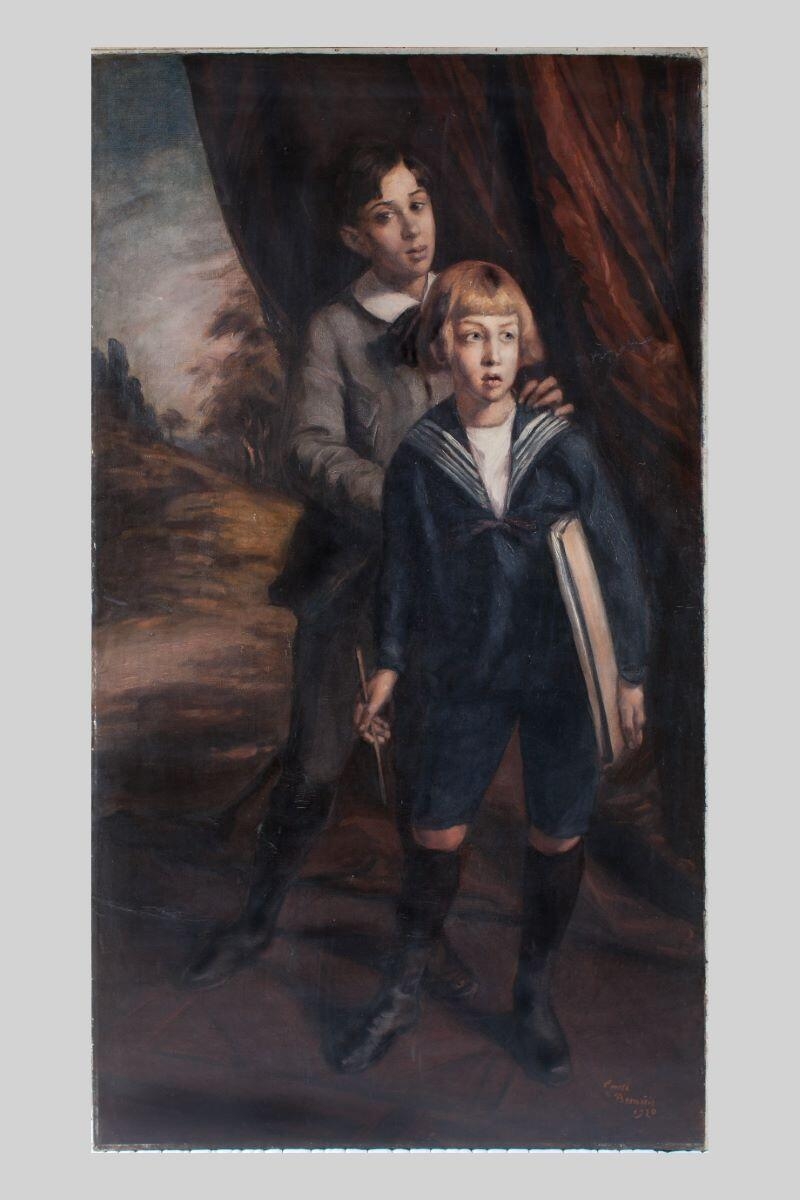 Deux fils de Raymond Escholier — Bernard, Emile