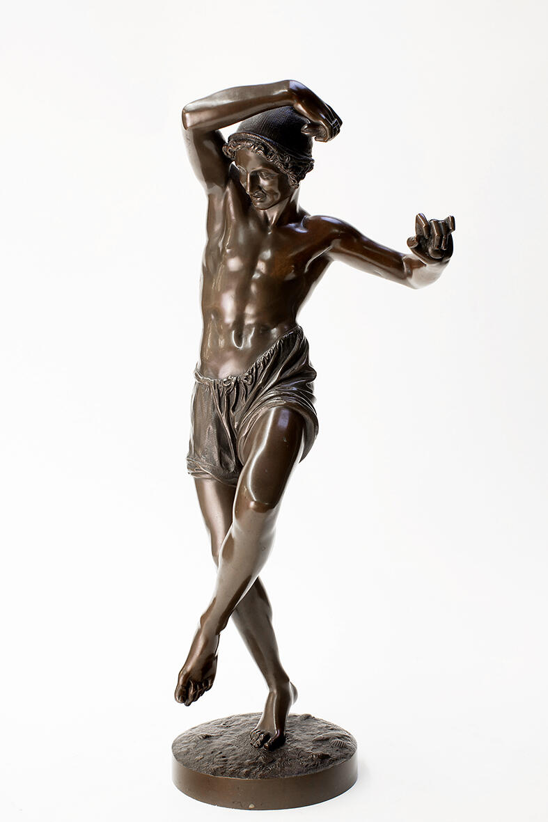 Napolitain dansant la tarentelle ; Danseur napolitain aux castagnettes, Франциск Жозеф Дюре