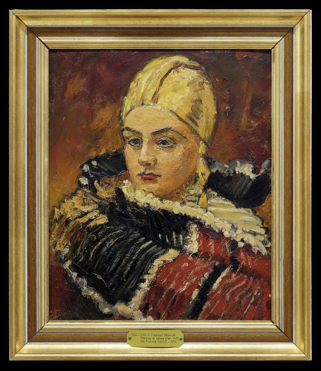 Florence au casque d'or, Maurice Marinot, 1937