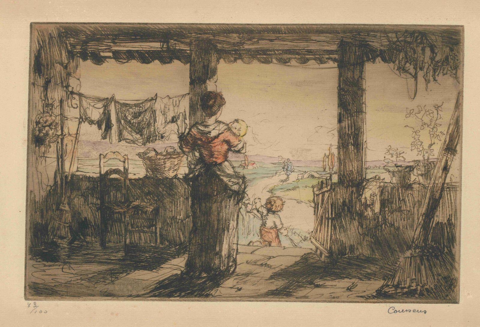 Le Retour du poilu, Armand Coussens